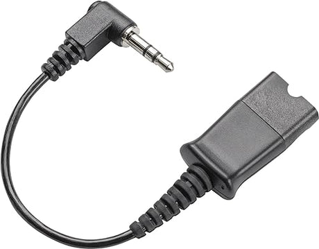 Plantronics Headset - Adapter Cable - Plastic - Black