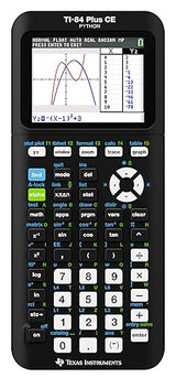 Texas Instruments TI-84 Plus CE Color Graphing Calculator, Black 7.5 Inch Black Standard Packaging