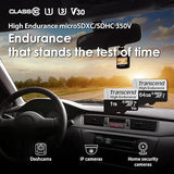 Transcend TS256GUSD350V 256GB UHS-I U1 Micro SD Memory Card