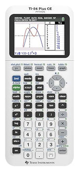 Texas Instruments TI-84 Plus CE Graphing Calculator - White White Standard Packaging