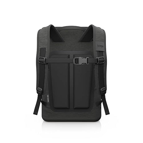 Ninja FrostVault Go 36-Can Backpack Soft Cooler with Cold Dry Zone Storage, Lightweight Carrying, Premium Heavy Duty Insulated Cooler, Keeps Ice for Hours, Charcoal Gray, FF136CCG, (Canadian Version)