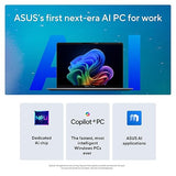 ASUS ExpertBook P5 Copilot+ PC AI Laptop, Intel® Core™ Ultra 5 Processor 226V, 16GB RAM, 512GB SSD, WiFi 6E, Windows 11 Pro, Misty Grey, P5405CSA-XH54