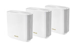 ASUS ZenWiFi Whole-Home Tri-Band Mesh WiFi 6E System (ET9 3PK), Coverage up to 7,800 sq.ft, 7800Mbps, New 6GHz Band, AiMesh, Lifetime Free Internet Security