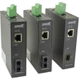 Transition Networks Unmanaged Hardened Gigabit Ethernet Media Converter - 1 x Network (RJ-45) - Gigabit Ethernet - 1000Base-X, 10/100/1000Base-T - 1 x Expansion Slots - SFP (Mini-GBIC) - 1 x SFP Slot