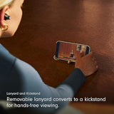 Beats iPhone 17 Kickstand Case with MagSafe & Camera Control, Built in Stand & Lanyard, Matte Finish with Microfibre Lining – Pebble Pink iPhone 17 Kickstand Pebble Pink