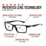 Gunnar - Blue Light Reading Glasses - Blocks 65% Blue Light - Vertex +1.5 Power Onyx, Clear Tint