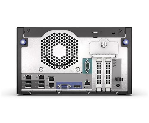 Hewlett Packard Enterprise ProLiant MicroServer Gen11 Tower Server, Intel Xeon E-2414 Processor, 16GB Memory, External 180W US Power Supply (HPE Smart Choice P78521-005)