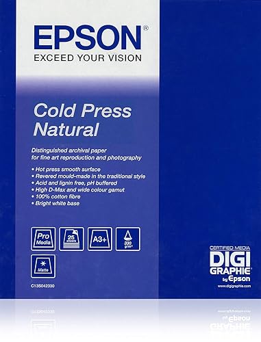 Epson Fine Art Cold Press Natural - Matte Cotton