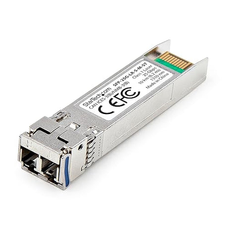 StarTech.com MSA-Compliant SFP-25G-LR-S SFP28 Module, 25G Single Mode Fiber (SMF), 25GbE 10km (6.2mi), LC Optical Transceiver