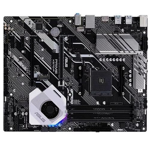 ASUS Prime X570-P Ryzen 3 AM4 with PCIe Gen4, Dual M.2 HDMI, SATA 6GB/s USB 3.2 Gen 2 ATX Motherboard