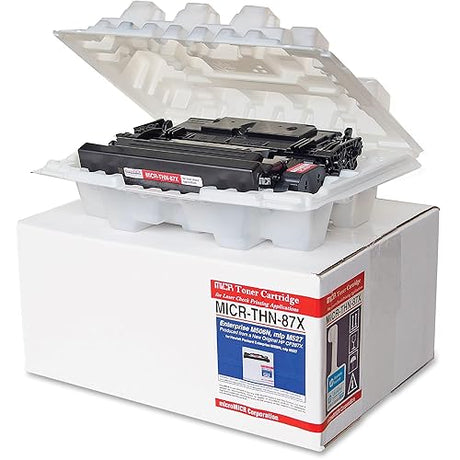 Micromicr MICRTHN87X MICR Toner Cartridge - Black