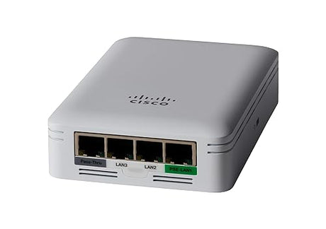 Cisco Systems Business 145AC Wi-Fi Access Point, 802.11ac, 2x2, 4 GbE Ports, PoE, Wall Plate, Limited Lifetime Protection (CBW145AC-A-CA) CBW145AC/ Wall-mount/ 1 pack