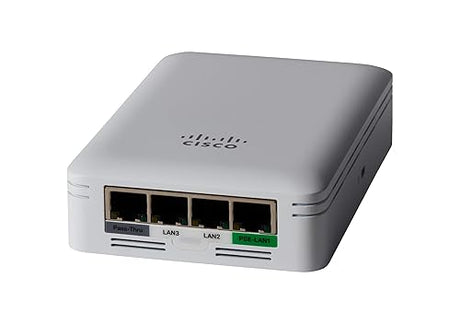 Cisco Business 145AC Wi-Fi Access Point | 802.11ac | 2x2 | 4 GbE Ports | PoE | Wall Plate | Limited Lifetime Protection (CBW145AC-B) CBW145AC/ Wall-mount/ 1 pack