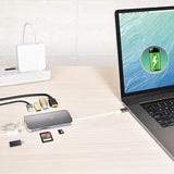 j5create USB C Hub Adapter Multi-Monitor 10-in-1 Port Docking Station 4K HDMI, VGA, Ethernet, USB 3.0, MicroSD, SD, USB-C 3.1 + Power Delivery | for PC, Laptop, Tablet, Display Connection
