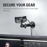 Elgato Wall Mount Horizontal Articulated Arm with 1/4 inch Thread for Easy Mounting and Adjusting of Lights, Cameras, and Microphones, Perfect for Streaming, Videoconferencing, Studios