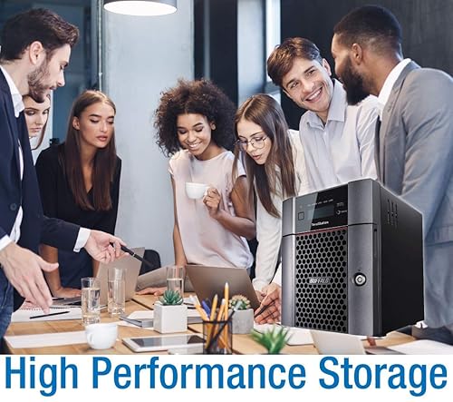 BUFFALO TeraStation 5420DN 4-Bay Business Desktop NAS 32TB (2x16TB) with Hard Drives Included RAID iSCSI Network Storage File Server