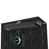Lian Li Hydroshift II 360 Liquid CPU Cooler - Flexible Slide-Tube Clamp Coolant Pathway - 2.1” IPS LCD Screen - 3 Control Mode - Fits Most PC Fans - LGA 1851/1700, AMD AM5/AM4 - Black (HS2LCD36B)