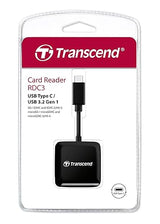 Transcend USB 3.2 Gen 1 USB Type-C Multifunctional Card Reader TS-RDC3, Black
