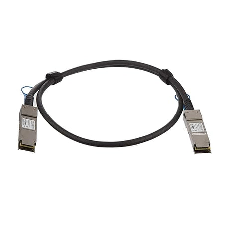 StarTech.com Cisco QSFP-H40G-CU1M Compatible 1m 40G QSFP+ to QSFP+ DAC Twinax - 40GbE QSFP+ Copper DAC 40 Gbps Low Power Passive Transceiver Module DAC Firepower C9200 (QSFPH40GCU1M)
