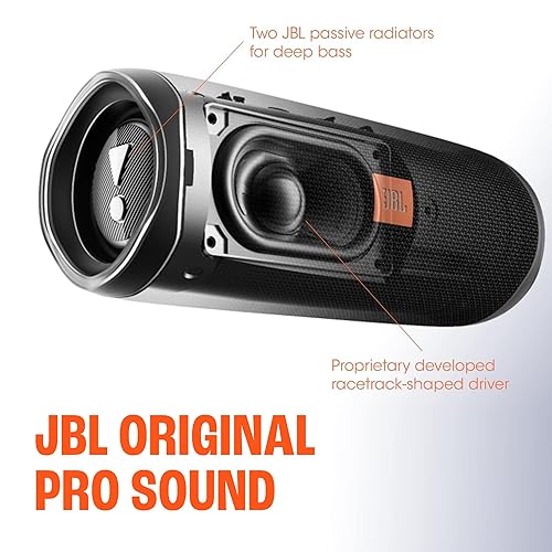 JBL Flip 5 Portable Waterproof Wireless Bluetooth Speaker with up to 12 Hours of Battery Life - Grey Gray Standard