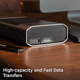 SanDisk Professional 26TB G-Drive Project - External HDD, Thunderbolt 3, USB (10Gbps), 7200RPM Ultrastar Hard Drive, Up to 260MB/s Read - SDPHG1H-026T-NBAAD