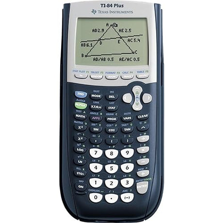6COU - TI-84Plus Programmable Graphing Calculator, 10-Digit LCD