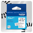 Brother Genuine BTAG131 Non-Laminated Tape for P-Touch Label Makers, Black on Clear – 12 mm Wide x 4 m Long