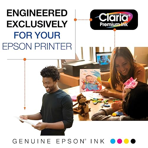 Epson T273020-S T273 Clarian Premium Black Ink Cartridge, Standard Capacity