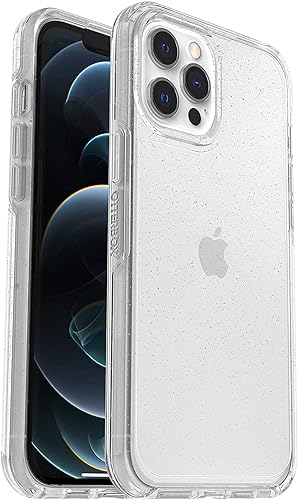 OtterBox Symmetry Clear Case for iPhone 12 Pro Max, Shockproof, Drop Proof, Protective Thin Case, 3X Tested to Military Standard, Stardust Stardust iPhone 12 Pro Max
