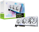 MSI Gaming RTX 5060 Ti 8G Gaming Trio OC White Graphics Card (8GB GDDR7,128-bit, Extreme Performance: 2662 MHz, DisplayPort x3 2.1a, HDMI 2.1b, NVIDIA Blackwell Architecture RTX 5060 Ti 8G Gaming Trio OC White White