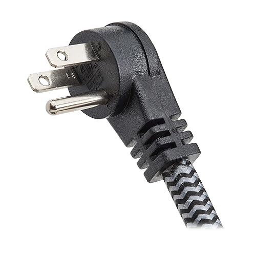 Eaton Tripp Lite Series 6-Outlet Surge Protector Power Strip, Flat Plug 25ft Braided Extension Cord, 1500 Joules, 15A Circuit Breaker, Lifetime Manufacturer's Warranty & $10,000 Insurance (TLP625DB)