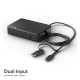 ALOGIC Universal Twin HD PRO Docking Station USB-C & USB-A Suitable W/PD (DUTHDPR)
