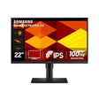 SAMSUNG Galaxy 22” (S40GD) Borderless Business Monitor with IPS Panel, 100Hz Refresh Rate, Eye Saver Mode, Ergonomic Design, Game Picture Mode, LS22D402GANXGO