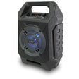 iLive Wireless Tailgate Speaker, LED Light Effects, Carry Handle, Black (ISB408B)