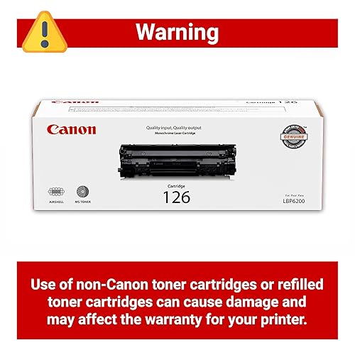 Canon Original 126 Toner Cartridge - Black