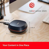 SanDisk 8TB Desk Drive SSD – Desktop External Solid State Drive, Up to 1000MB/s, USB-C, USB 3.2 Gen 2 - SDSSDT40-8T00-NA25?