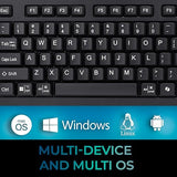 Adesso EasyTouch 445 Multi-Channel Wired Touchpad Keyboard, Black (AKB-445UB)