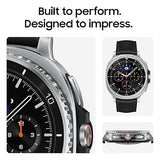 Samsung Galaxy Watch 8 Classic (2025) 46mm Bluetooth Smartwatch, Cushion Design, Rotating Bezel, Quick Button, Sleep Coaching, Running Coach, Energy Score, White [US Version, 2 Yr Warranty] (Renewed) White 46mm Bluetooth Watch8 Classic