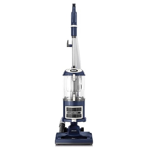 Shark NV380C Navigator Lift-Away Deluxe Upright Vacuum with Large Dust Cup, Swivel Steering, Upholstery Tool & Crevice Tool, Blue (Canadian Version)