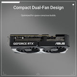 ASUS Dual GeForce RTX™ 5070 12GB GDDR7 OC Edition (PCIe 5.0, 12GB GDDR7, DLSS 4, HDMI 2.1b, DisplayPort 2.1b, Compact Dual-Fan Design, Axial-tech Fan Design, 0dB Technology, and More)