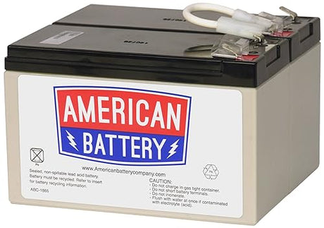 RBC109 UPS Replacement Battery for APC By American Battery