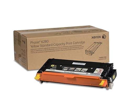 Xerox 106R01390 Toner Cartridge, Yellow - in Retail Packaging