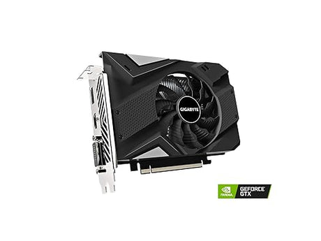 GIGABYTE GeForce GTX 1650 D6 OC 4G Graphics Card, 170mm Compact Size, 4GB 128-Bit GDDR6, GV-N1656OC-4GD REV2.0 Video Card