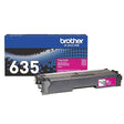Brother Genuine TN635M Standard Yield Magenta Toner Cartridge, 1 Pack