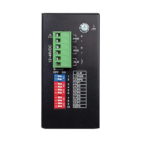 Tripp Lite 8-Port Industrial Gigabit Ethernet Switch with Ethernet/IP Quality of Service (EIP QoS), 1000 Mbps, Unmanaged, DIN Rail Mounting, -40° to 75°C Temperature Range, 3-Year Warranty (NGI-U08A) Unmanaged 8-Port EIP QoS