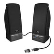 Cyber Acoustics USB 2.0 Speaker (CA-2014USB) - USB Powered 2.0 Desktop Computer Speakers, USB-C or USB-A Compatible