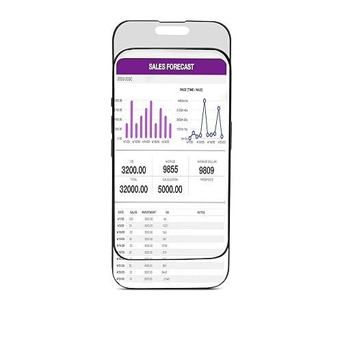 StarTech.com 4-Way Privacy Screen for iPhone 15, Portrait/Landscape, Touch-Enabled, +/- 30 Deg. View, Tempered Glass Filter