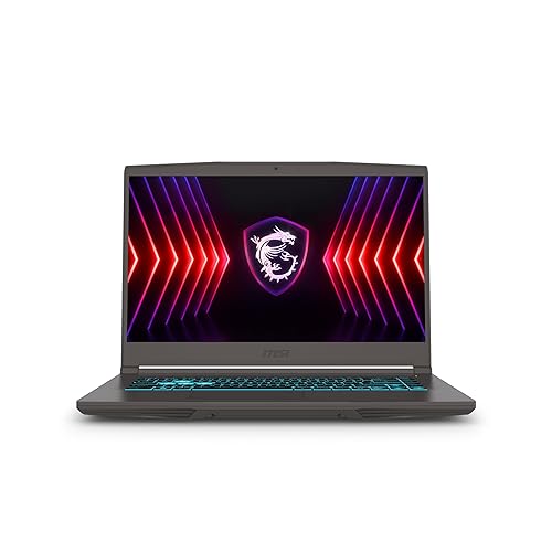 MSI Thin A15 15.6” 144Hz FHD Gaming Laptop: Ryzen 7-7735HS, NVIDIA Geforce RTX 4050, 16GB DDR5, 512GB NVMe SSD, Cooler Boost 5, Win 11: Black B7VE-214US Ryzen 7 RTX 4050 15.6