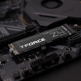 TEAMGROUP T-Force CARDEA Zero Z44Q 4TB DRAM QLC Cache, NVMe1.4 PCIe Gen4x4 M.2 2280 Gaming SSD Read/Write 5,000/4,400 MB/s TM8FPQ004T0C327 4TB Z44Q