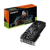 GIGABYTE GeForce RTX 5080 WINDFORCE SFF 16G Graphics Card, 16GB 256-bit GDDR7, PCIe 5.0, WINDFORCE Cooling System, GV-N5080WF3-16GD Video Card WINDFORCE WINDFORCERTX5080|16GB